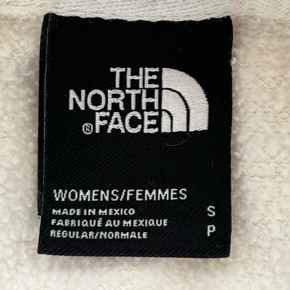 The North Face Women's Half Dome Fleece Pullover Hoodie white dune Gorpcore - Picture 6 of 7